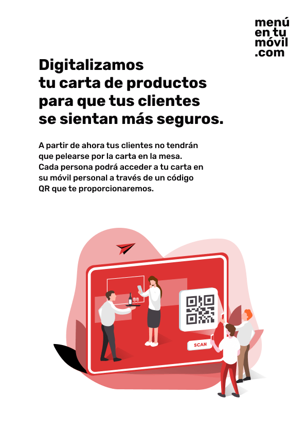 menu código qr digitalizar carta